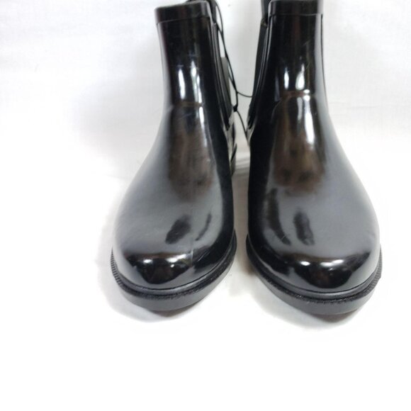 Chelsea Rain Boots Women's Size Large 9-10 Black - Picture 5 of 7